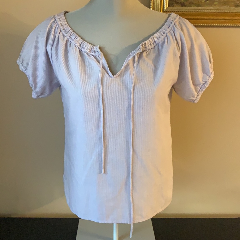 Tommy Striped Top
